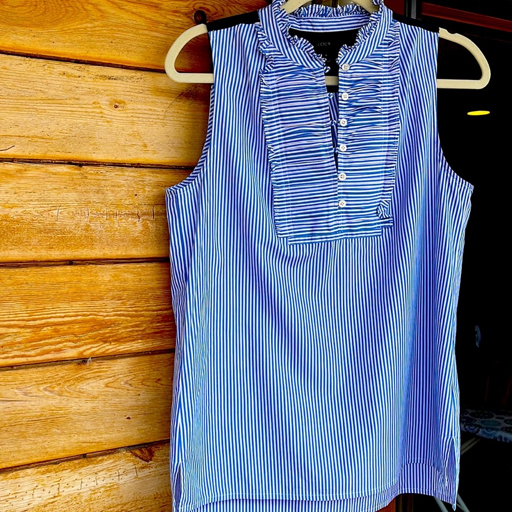 J.Crew sleeveless blouse - Picture 2 of 6
